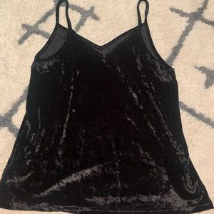 Velvet camisole